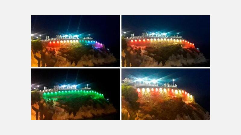 Benidorm realza su Castell con iluminación ornamental