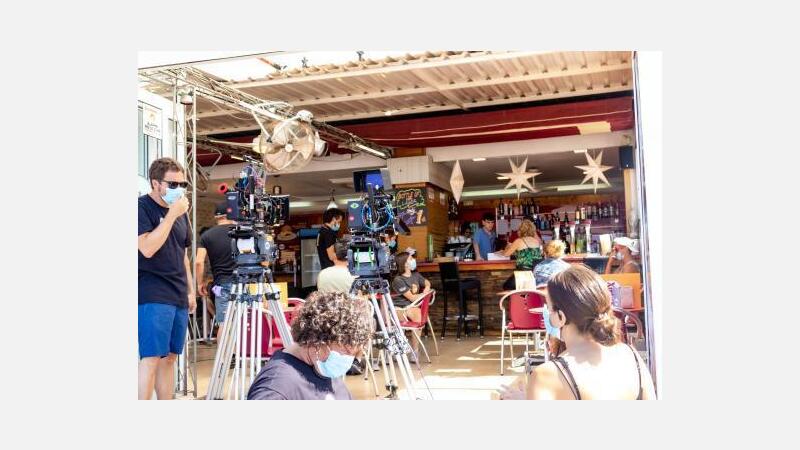 Secun de la Rosa retoma en Benidorm el rodaje de ‘El Cover’, tras el confinamiento