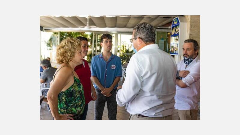 Secun de la Rosa retoma en Benidorm el rodaje de ‘El Cover’, tras el confinamiento