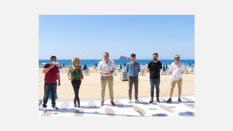 Secun de la Rosa retoma en Benidorm el rodaje de ‘El Cover’, tras el confinamiento