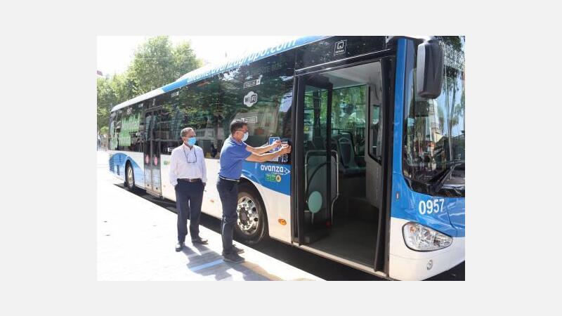 Aenor certifica que los autobuses urbanos de Benidorm cumplen el protocolo frente a la Covid