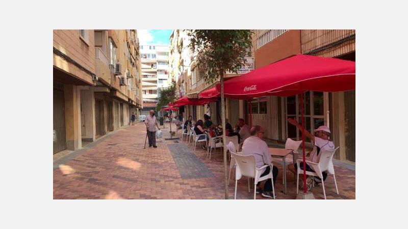 Los vecinos de la Colonia Madrid valoran positivamente las actuaciones en su barrio
