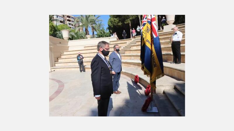 Benidorm conmemora The Poppy Appeal en el Parque de l’Aigüera