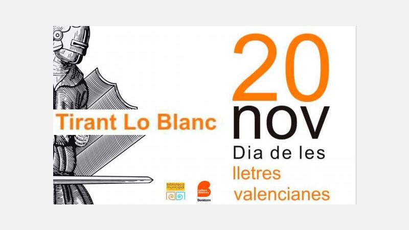Benidorm conmemora el Dia de les Lletres Valencianes con la lectura en línea del Tirant