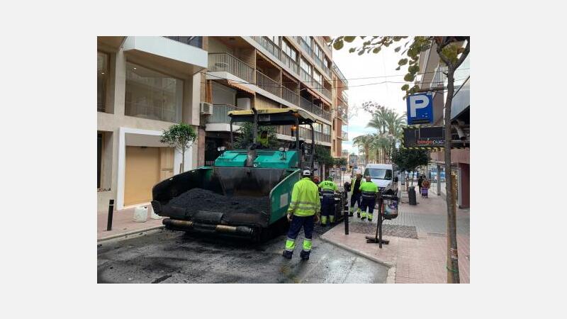 El tramo final de Almendros se abrirá el próximo fin de semana