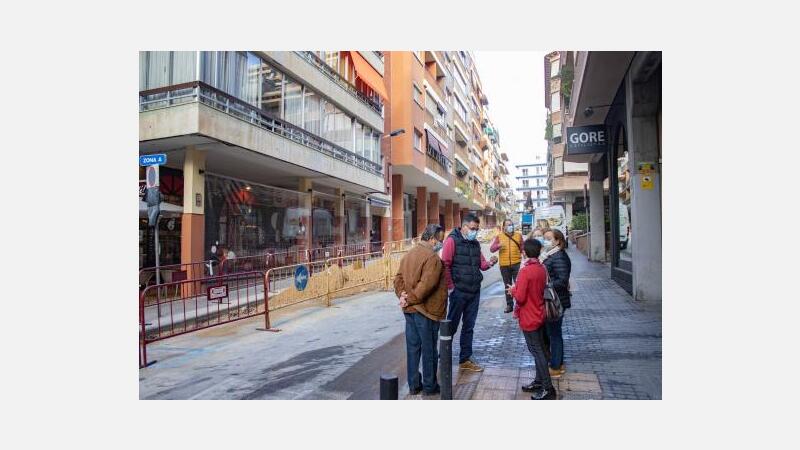 El tramo final de Almendros se abrirá el próximo fin de semana