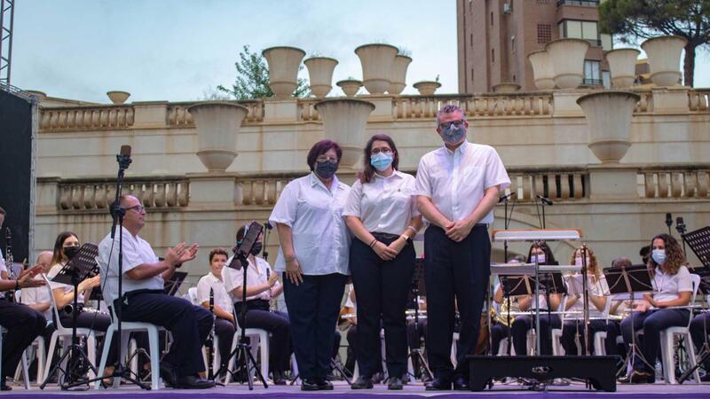 Audición de la Banda Sinfónica de la Unió Musical de Benidorm en los ‘Concerts d’Estiu’
