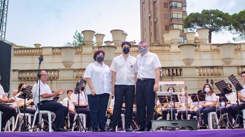 Audición de la Banda Sinfónica de la Unió Musical de Benidorm en los ‘Concerts d’Estiu’