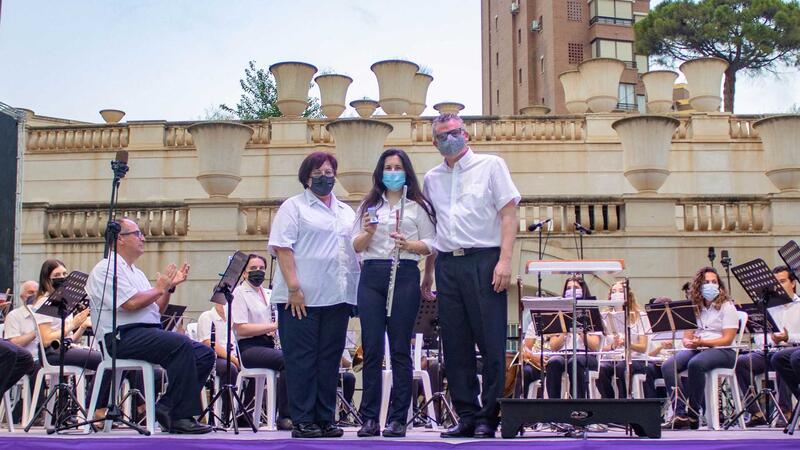 Audición de la Banda Sinfónica de la Unió Musical de Benidorm en los ‘Concerts d’Estiu’