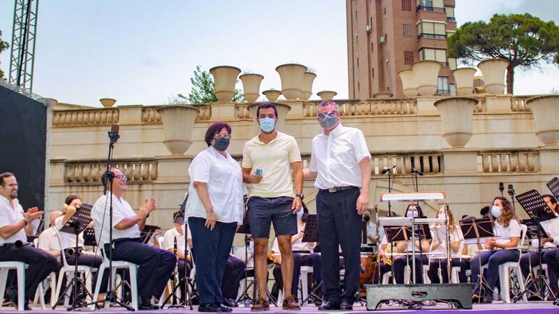 Audición de la Banda Sinfónica de la Unió Musical de Benidorm en los ‘Concerts d’Estiu’