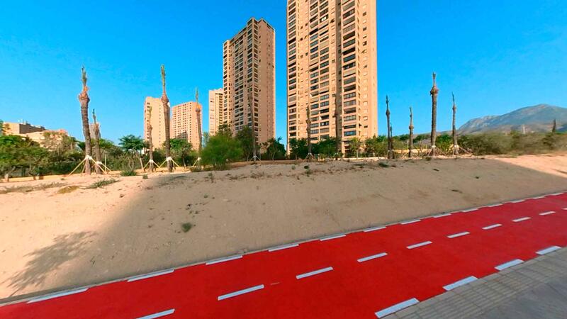 Benidorm gana un nuevo vial que conecta Vía Parque con el Paseo de Poniente