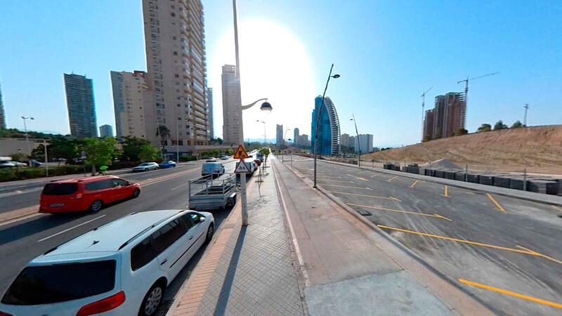 Benidorm gana un nuevo vial que conecta Vía Parque con el Paseo de Poniente