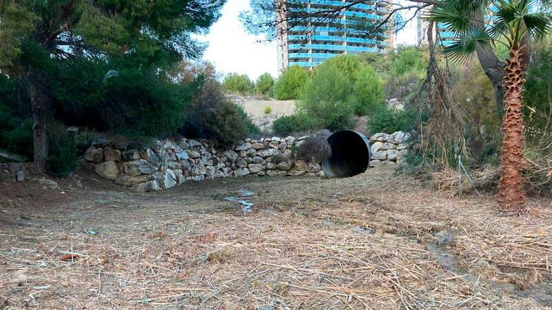 The ravines and the city of Benidorm, ready to face autumn and the ‘cold front’