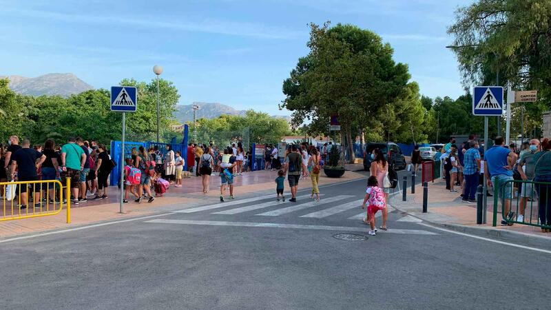 Benidorm starts the safest school year