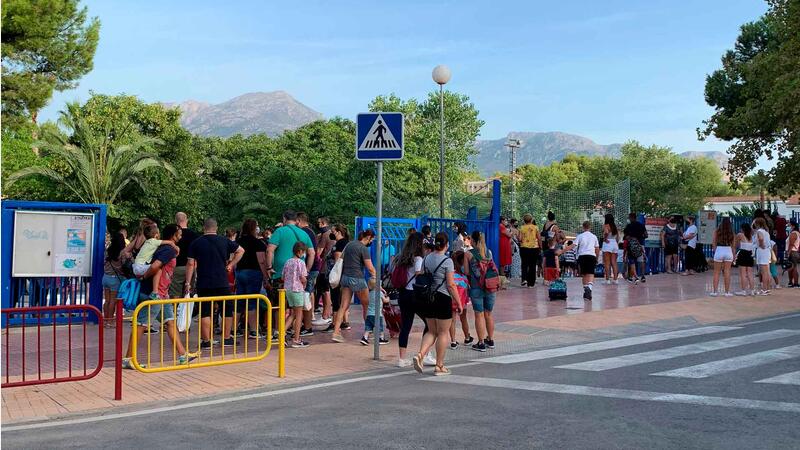 Benidorm starts the safest school year