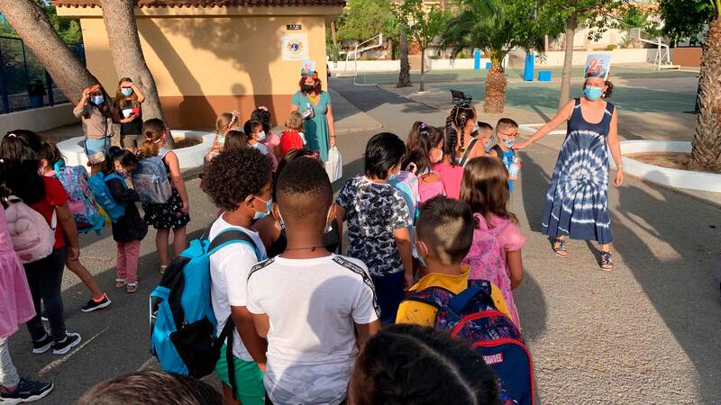 Benidorm starts the safest school year