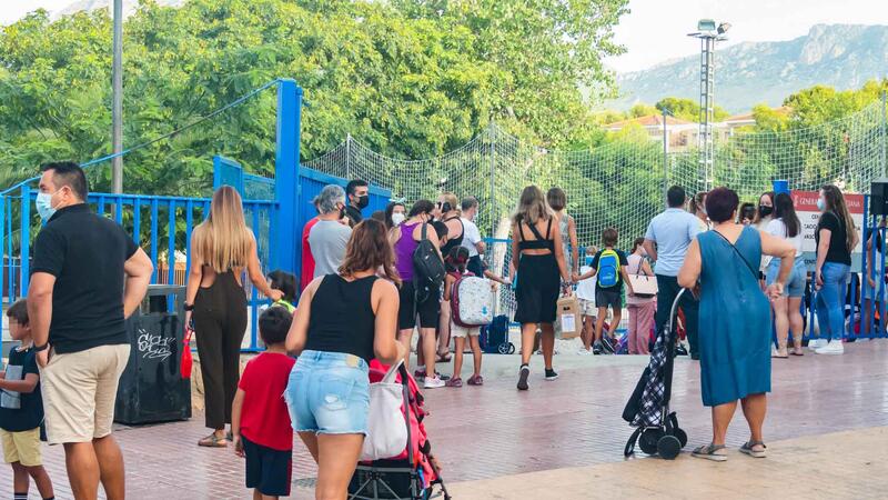 Benidorm starts the safest school year