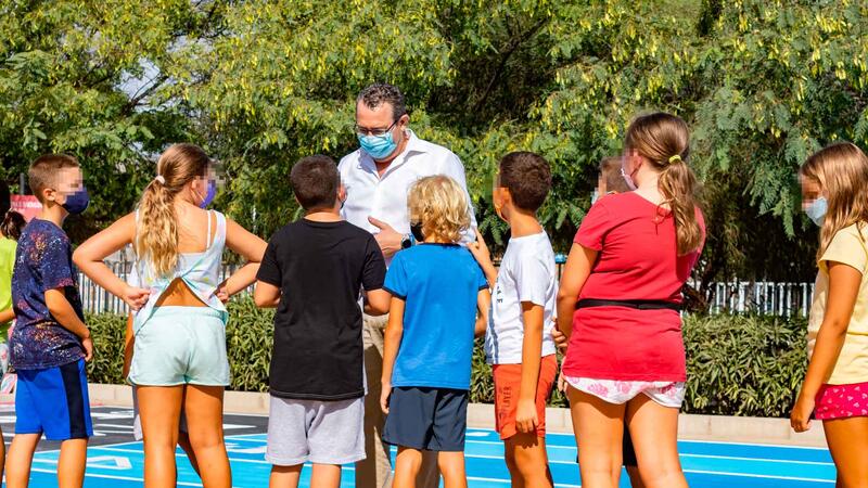 Benidorm guanya espai per al vianant amb un tram al carrer Itàlia per a alumnes dels centres educatius pròxims