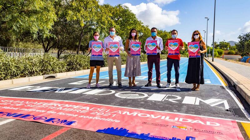 Benidorm guanya espai per al vianant amb un tram al carrer Itàlia per a alumnes dels centres educatius pròxims