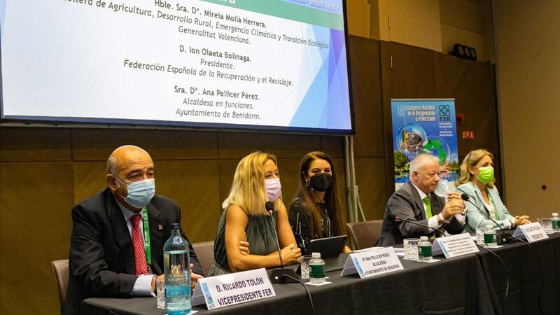 Benidorm acoge el Congreso de FER, en el que participan más de 400 representantes de la industria española del reciclaje