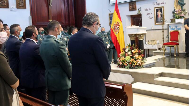 La Guàrdia Civil celebra a Benidorm la festivitat de la seua patrona, la Mare de Déu del Pilar