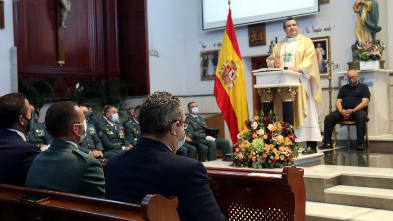 La Guàrdia Civil celebra a Benidorm la festivitat de la seua patrona, la Mare de Déu del Pilar