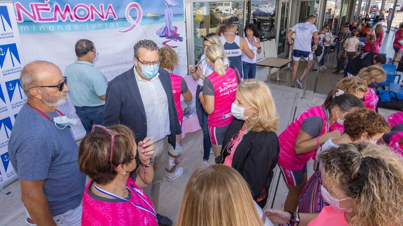 Benidorm Bay, setting of the 1st Anémona Banco Fijo Trophy for breast cancer