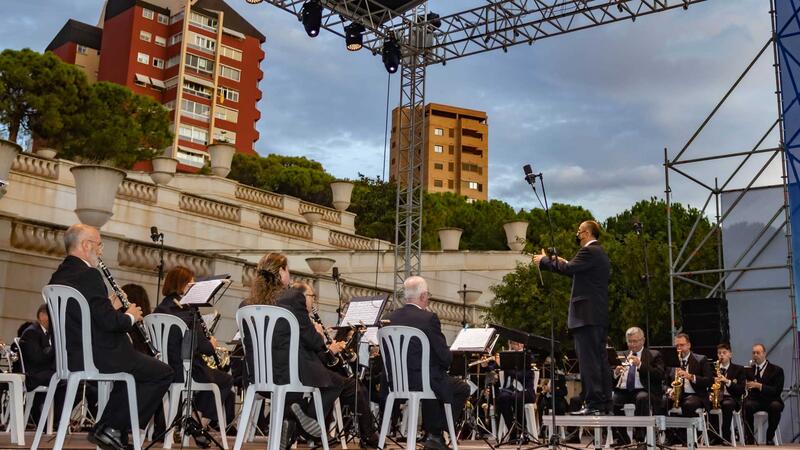 Concierto de música festera en el «Dia de les Penyes»