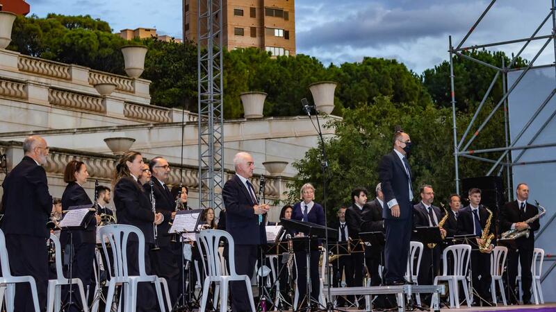 Concierto de música festera en el «Dia de les Penyes»