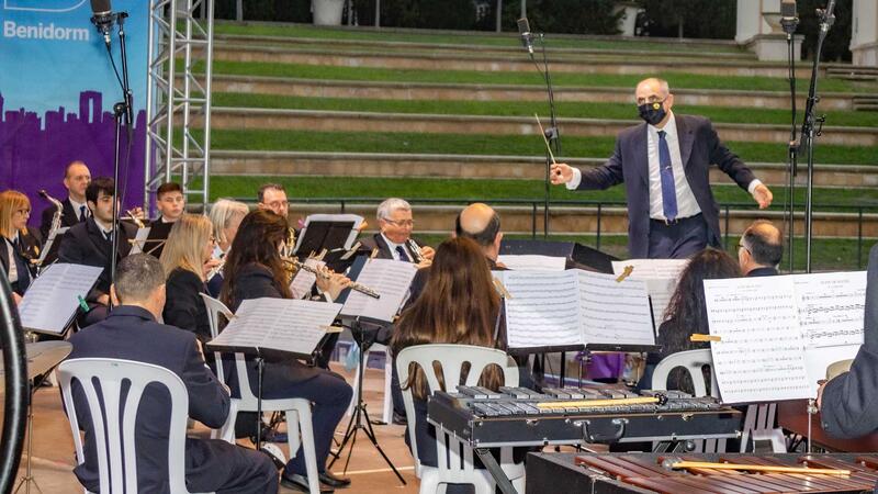 Concierto de música festera en el «Dia de les Penyes»