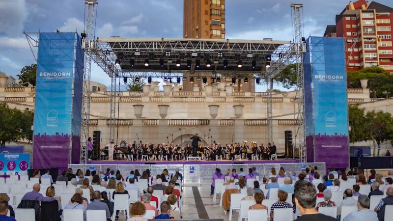 Concierto de música festera en el «Dia de les Penyes»