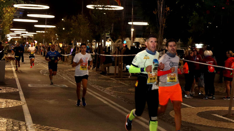 David Magán and Mª Ángeles Magán, winners of Benidorm Half Marathon