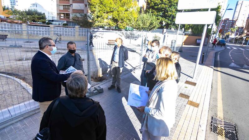 Benidorm will renovate infrastructures in Esperanto section between Orts Llorca and Europa, change sidewalks and create more car parks