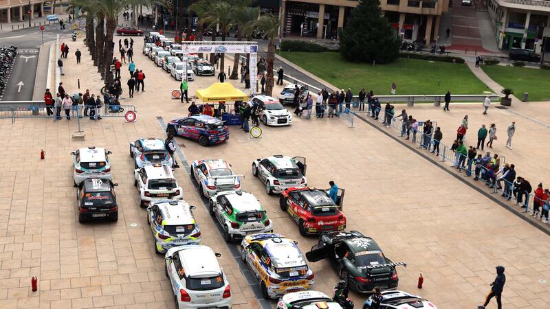 Benidorm welcomes the drivers of the 27 Rally La Nucía-Mediterráneo