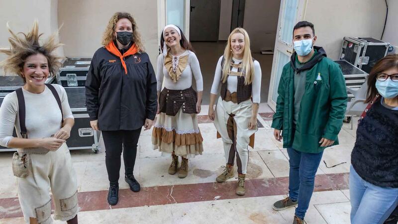 Culture and Equality sponsor a «female lyrical» circus show for the little ones