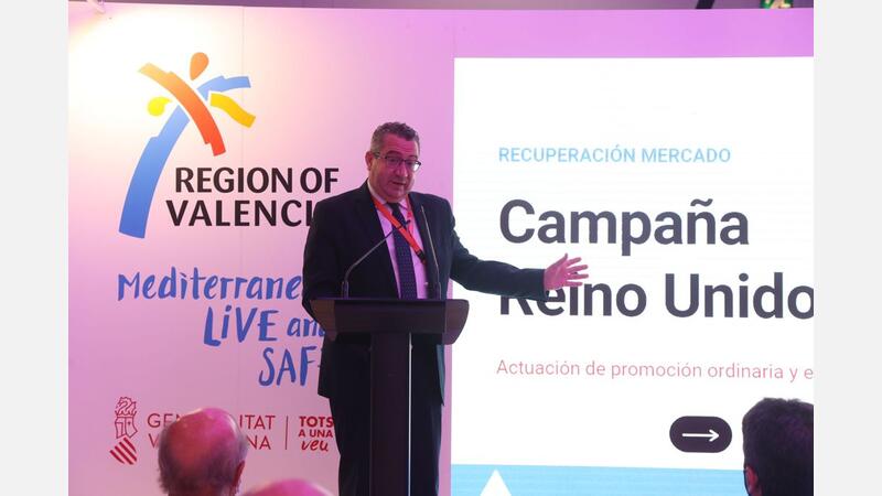 Toni Pérez, en la WTM de Londres, destaca la importancia de los destinos pioneros en el efecto tractor del turismo 