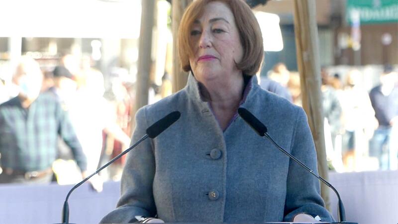 María Zaragoza i Bàrbara Pérez homenatjades a Benidorm en el Dia de la Constitució