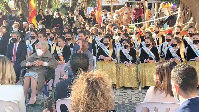 María Zaragoza i Bàrbara Pérez homenatjades a Benidorm en el Dia de la Constitució