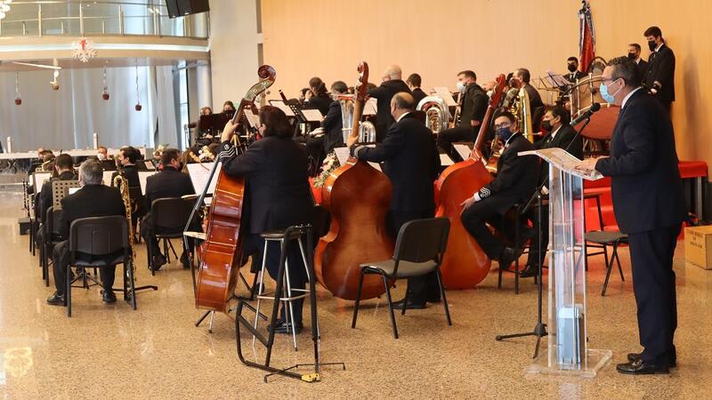  UM closes the concerts in tribute to Santa Cecilia with a recital by the Symphonic and Youth Band