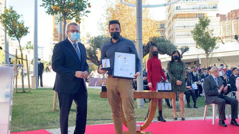 María Zaragoza i Bàrbara Pérez homenatjades a Benidorm en el Dia de la Constitució
