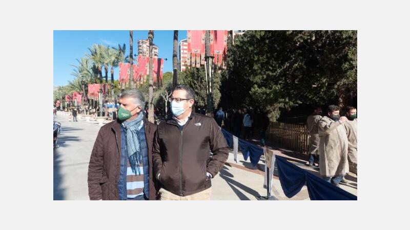 La comitiva de los Reyes Magos de Oriente acampa en l’Aigüera de Benidorm