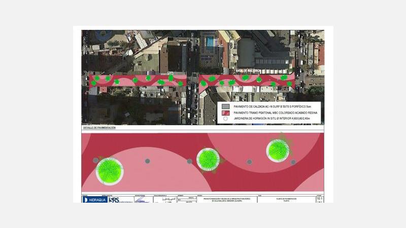 Benidorm licita la renovación de la calle Mallorca, que incluye las infraestructuras hídricas y la escena urbana  