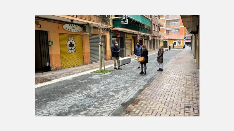 Benidorm completa la urbanización de la calle La Garita y la mejora de Apolo XI