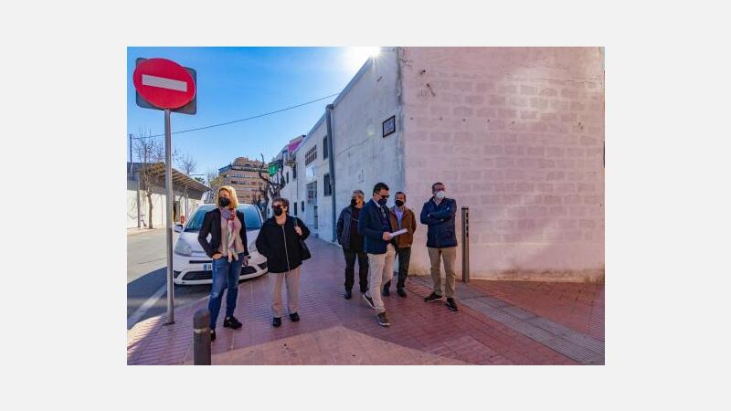 La Edusi arranca en Foietes con la urbanización de Capitán Cortés, Estació y Ginés Cartagena