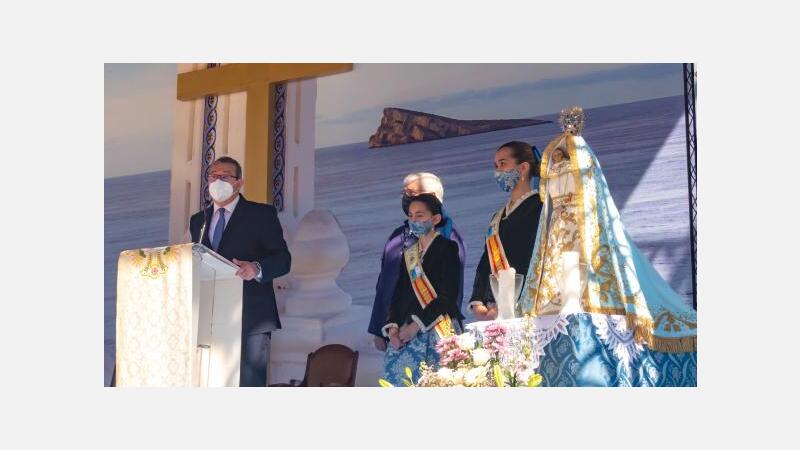 Benidorm rinde homenaje a su patrona, la Mare de Déu del Sofratge