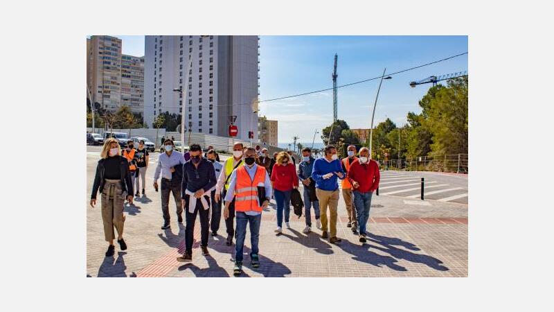 Las obras del Plan Parcial 2/1 configuran la trama urbana de Poniente