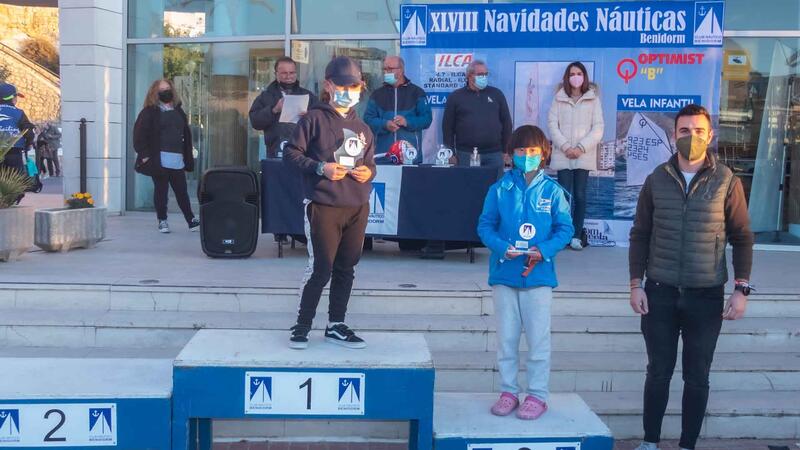 Amb la competició de vela infantil, el Nadal Nàutic de Benidorm arriben a la seua fi