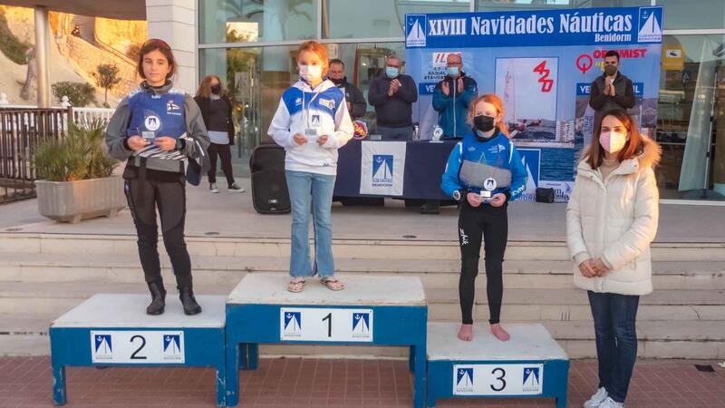 Amb la competició de vela infantil, el Nadal Nàutic de Benidorm arriben a la seua fi
