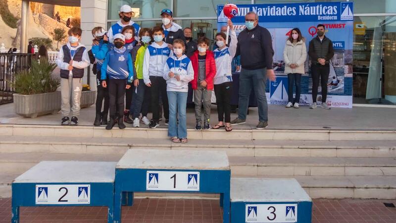 Amb la competició de vela infantil, el Nadal Nàutic de Benidorm arriben a la seua fi