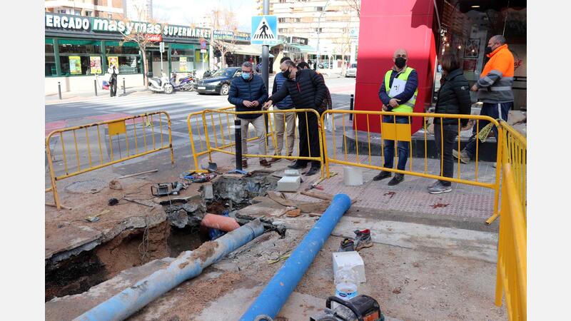 Benidorm carries out infrastructure renovation and improvement works on Roma Avenue
